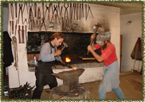 Blacksmiths at work