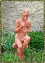 Statute of the Greek God Pan